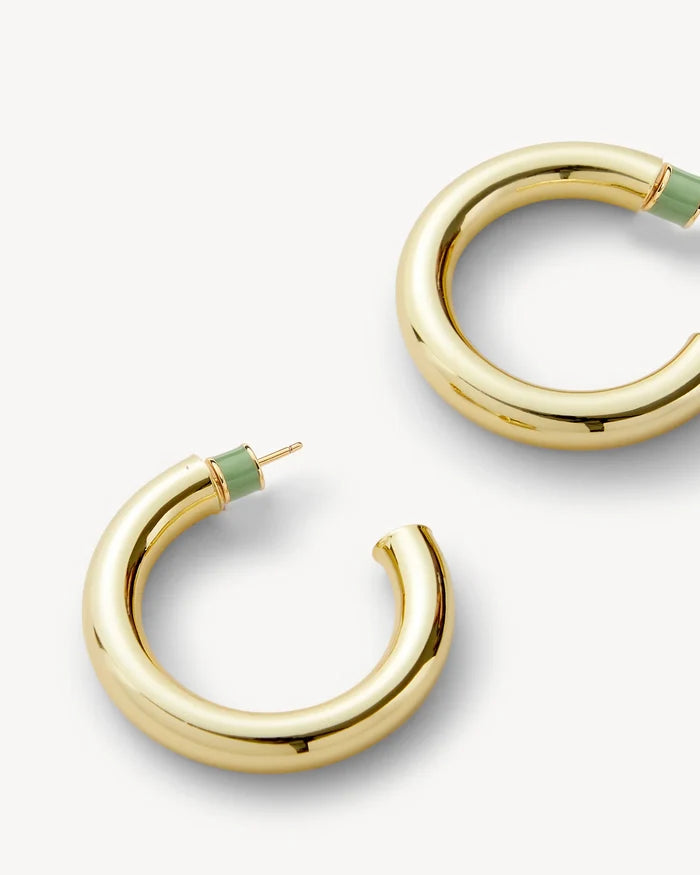 1" Perfect Hoops (Gold)