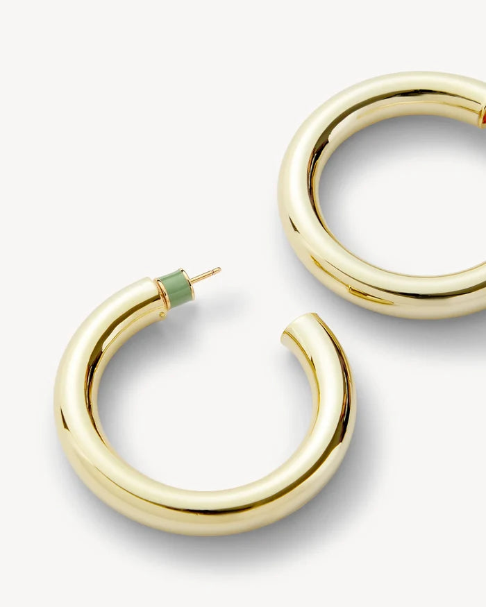 1.5" Perfect Hoops (Gold)