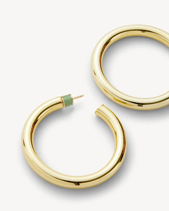 2" Perfect Hoops (Gold Filled)