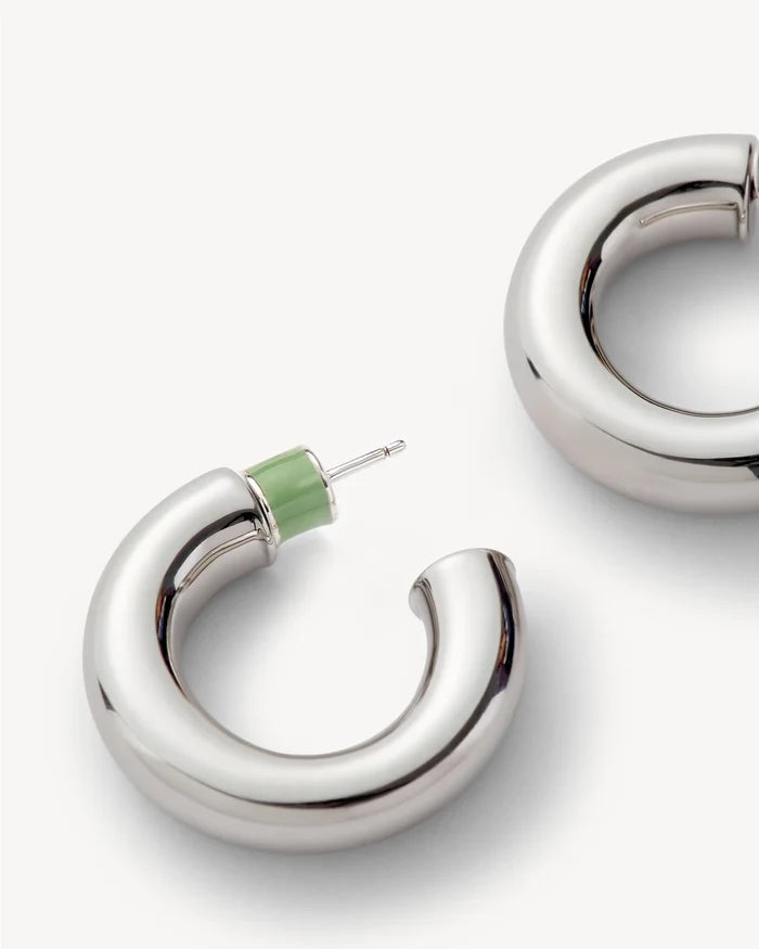 .75" Perfect Hoops (Silver)
