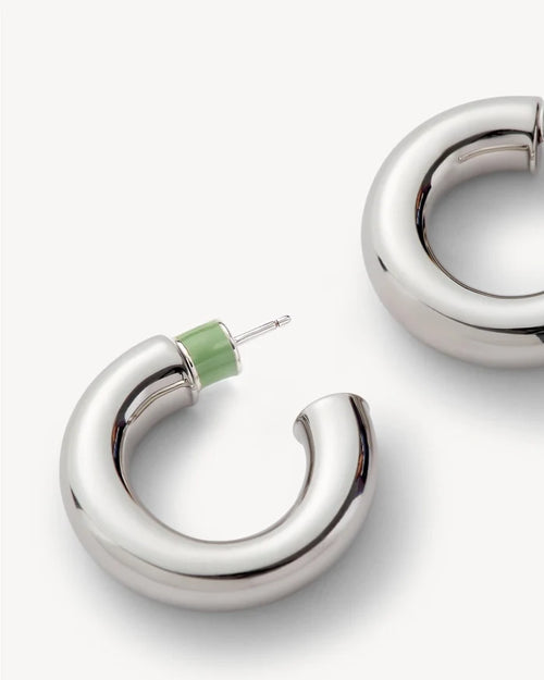 .75" Perfect Hoops (Silver)