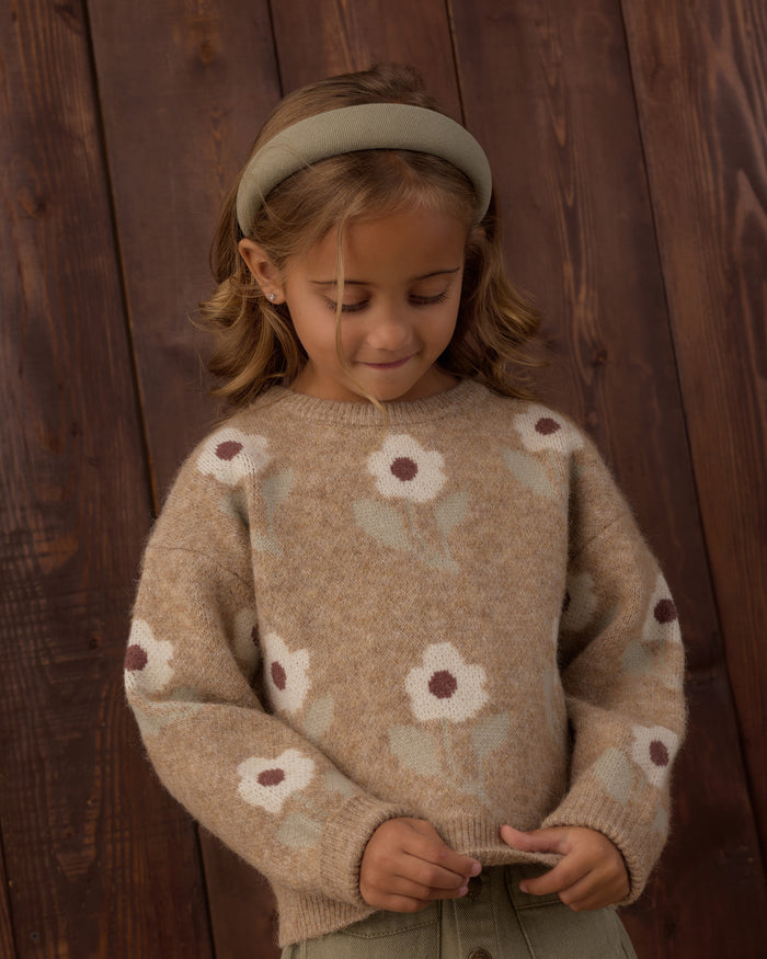 Aspen Sweater (Fawn Flower)