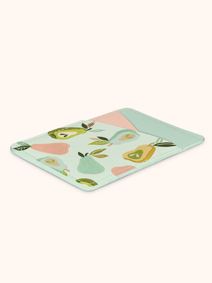 Au Pears Stick-On Cell Phone Wallet