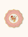 Autumn Bloom Die-Cut Luncheon Paper Plate