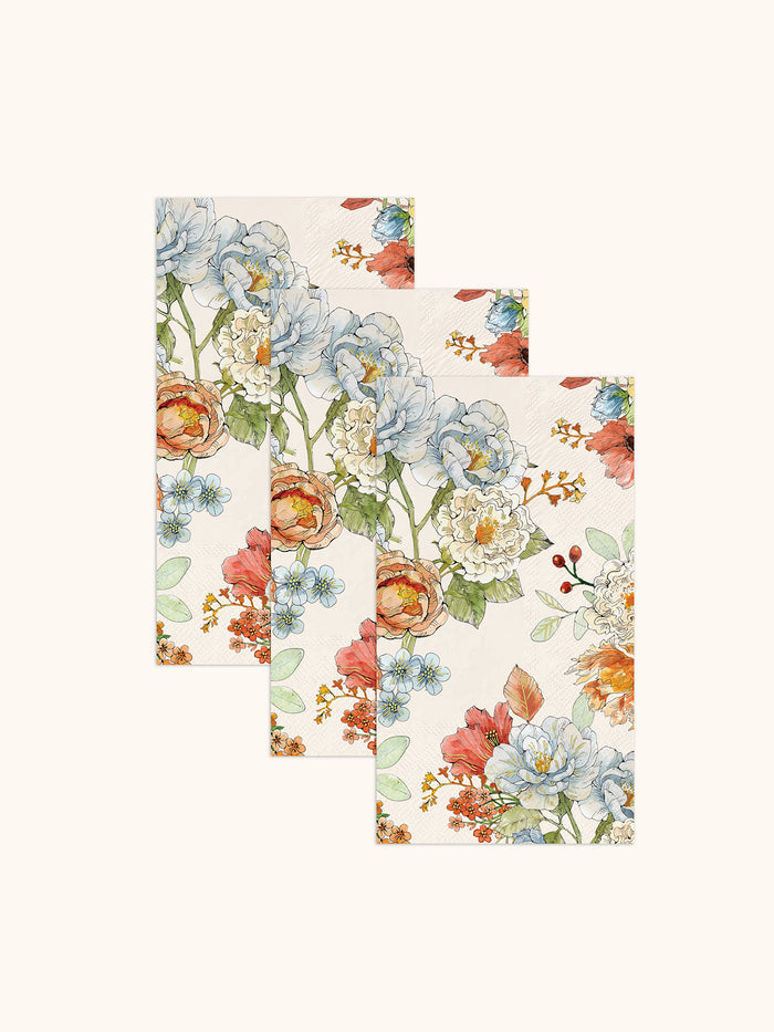 Autumn Bloom Guest Towel Set