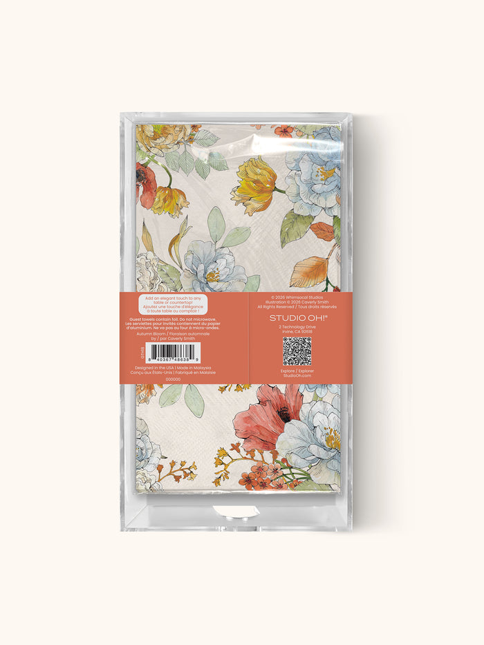 Autumn Bloom Guest Towel Set