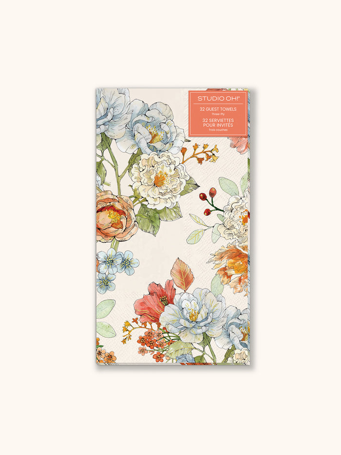 Autumn Bloom Guest Towels