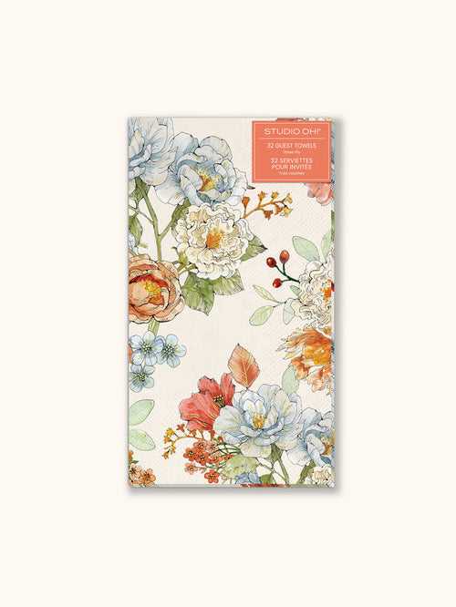 Autumn Bloom Guest Towels