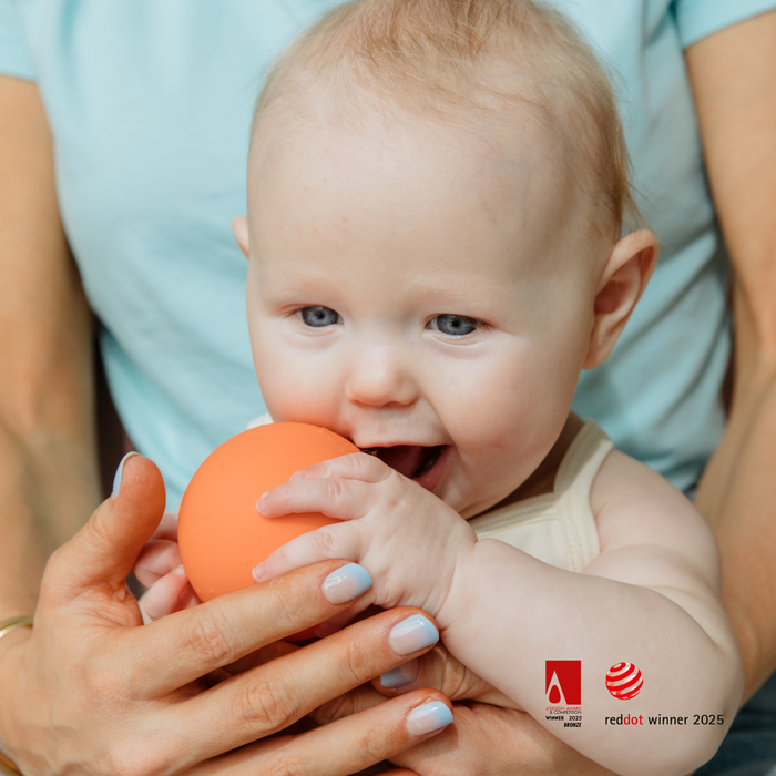 b is for ball® Multi-use Teether (Lilac)