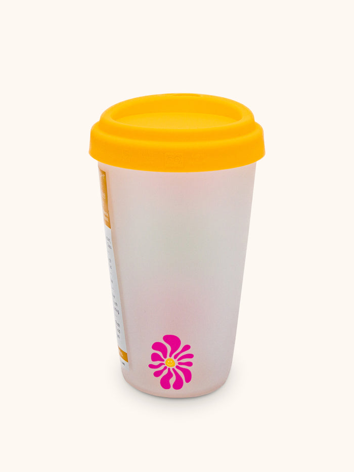 Badass Bitch Glass Coffee Tumbler