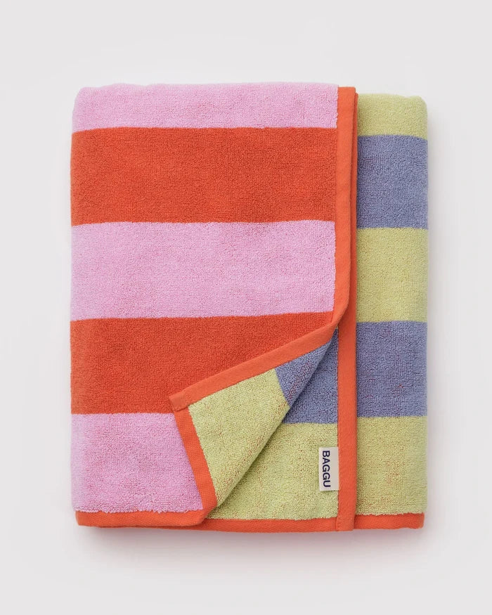 Bath Towel (Pool Stripe)