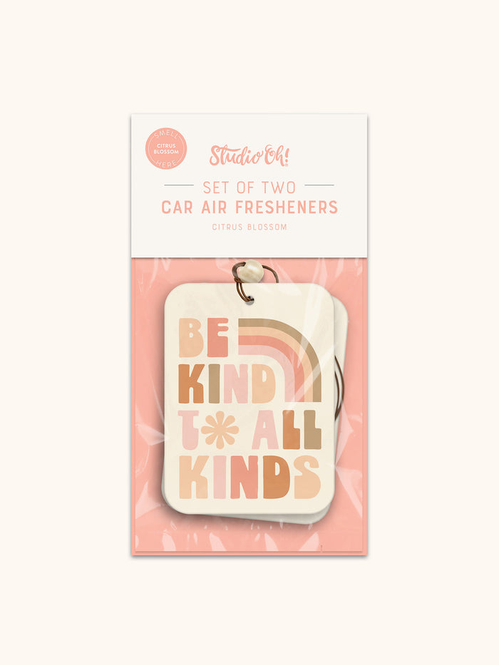 Be Kind to All Kinds Car Air Freshener