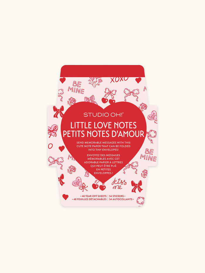 Be My Heart Mini Memos with Stickers