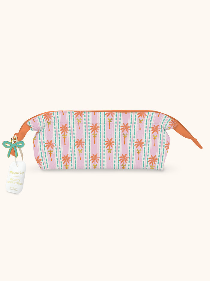 Beach Getaway Charmed Pencil Pouch