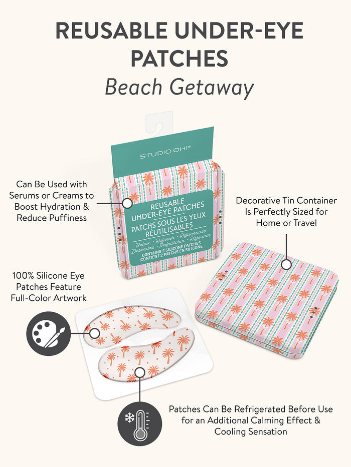 Beach Getaway Reusable Under-Eye Patches