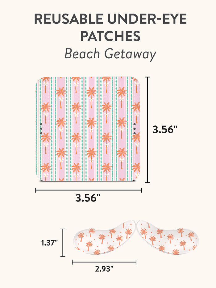 Beach Getaway Reusable Under-Eye Patches