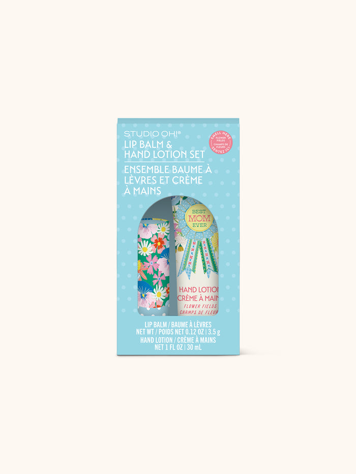 Best Mom Ever Award Lip Balm & Lotion Set
