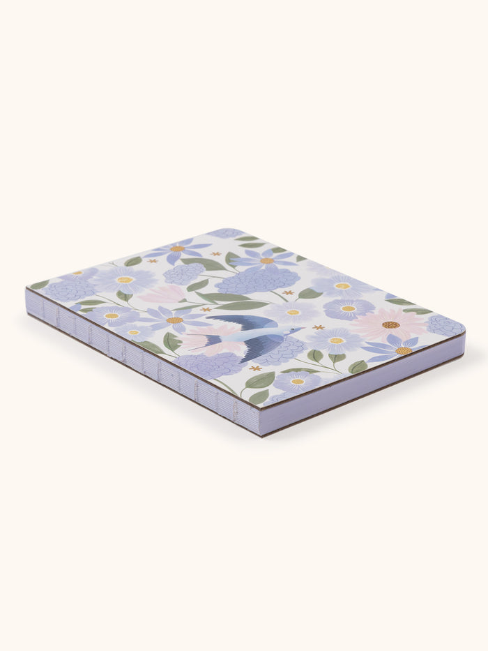 Birds & Blooms Medium Coptic-Bound Journal