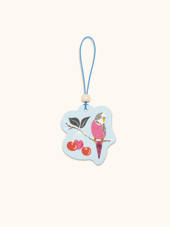 Birds in the Cherry Tree Car Air Freshener
