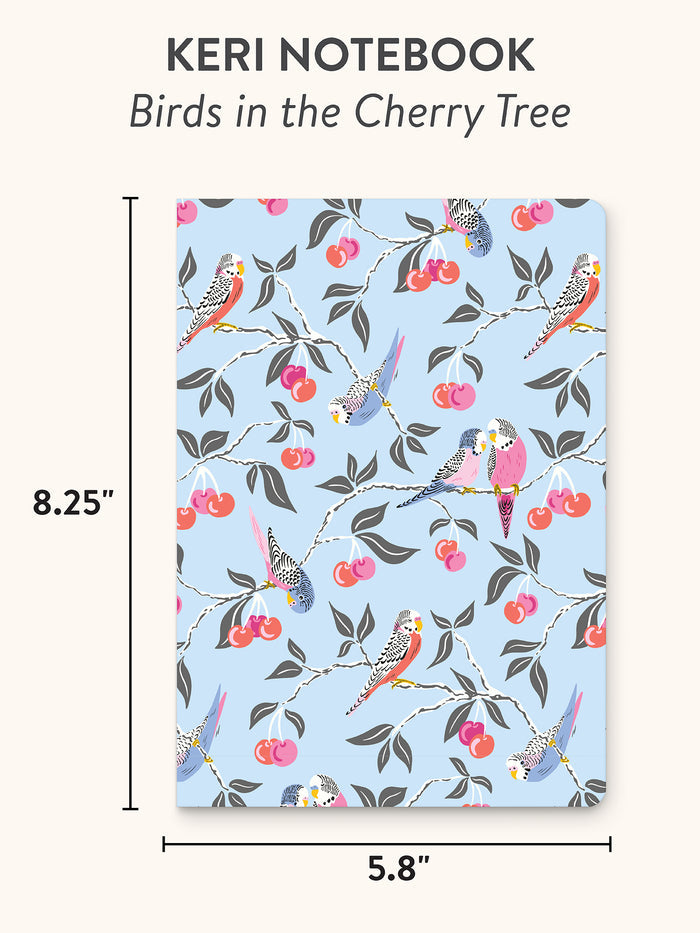 Birds in the Cherry Tree Keri Notebook