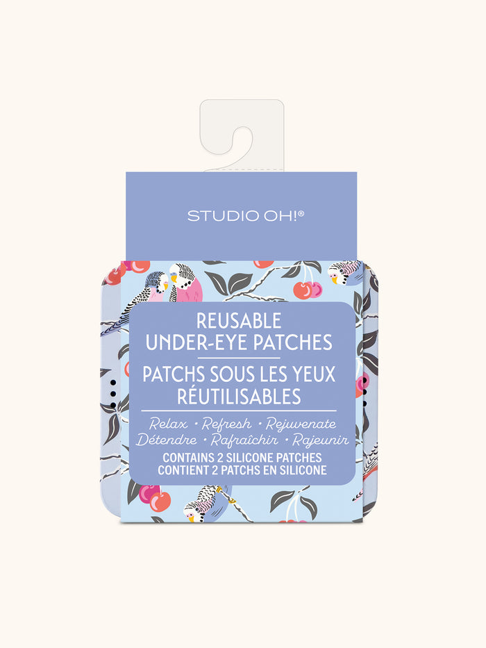 Birds in the Cherry Tree Reusable Under-Eye Patches
