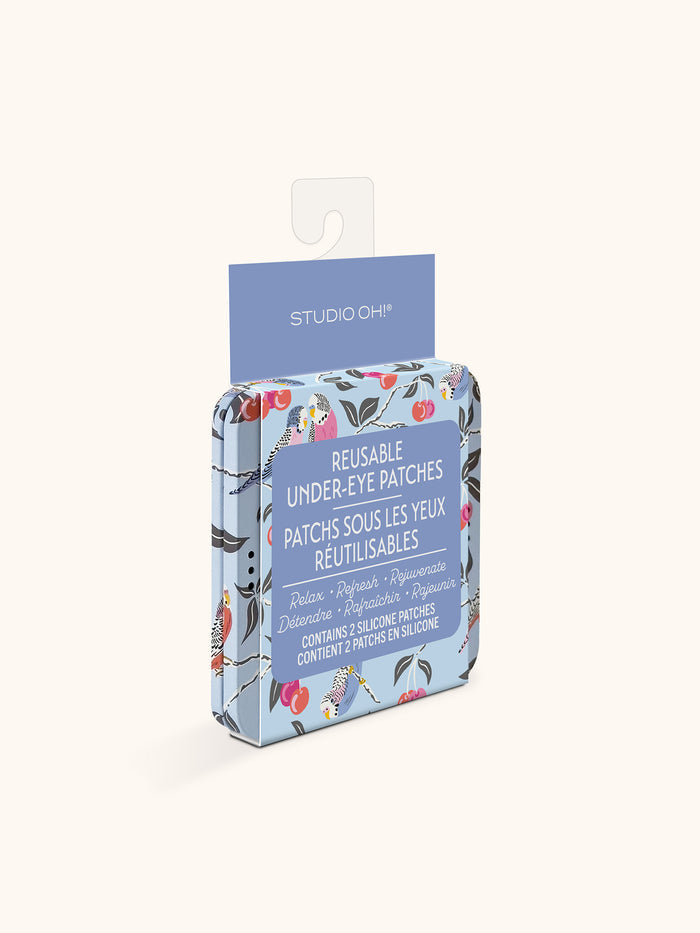 Birds in the Cherry Tree Reusable Under-Eye Patches