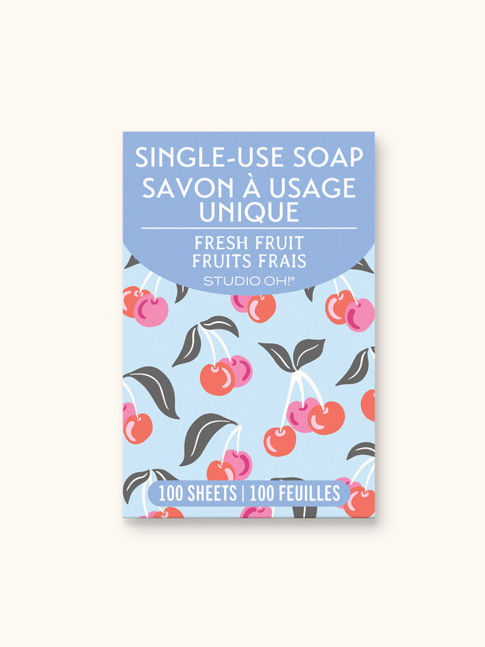 Birds in the Cherry Tree Single-Use Soap Sheets