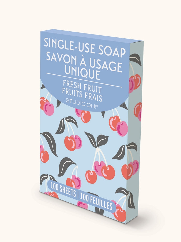 Birds in the Cherry Tree Single-Use Soap Sheets