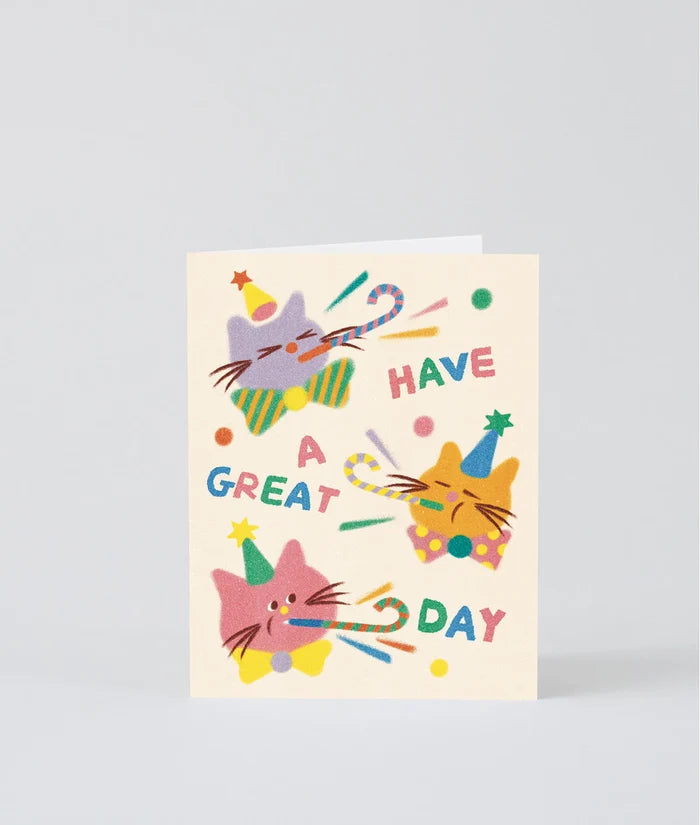 Birthday Card (Cat Celebration)