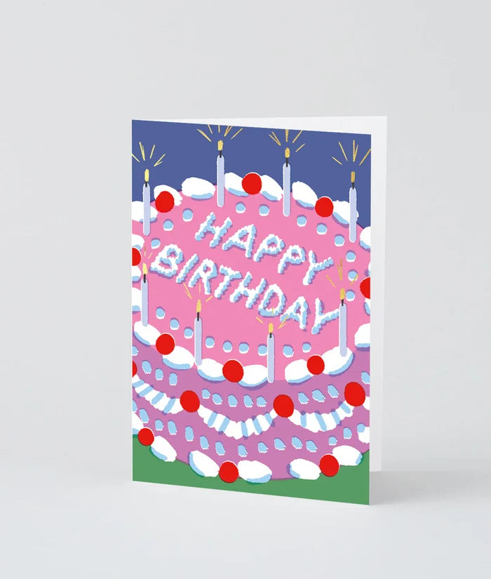 Birthday Card (Icing Cake)