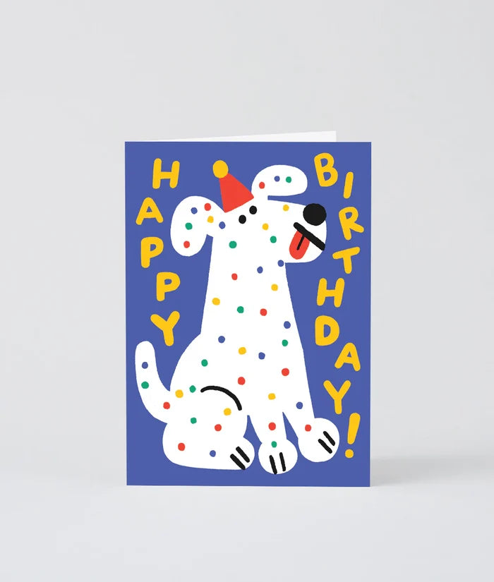 Birthday Card (Spotty Dog)