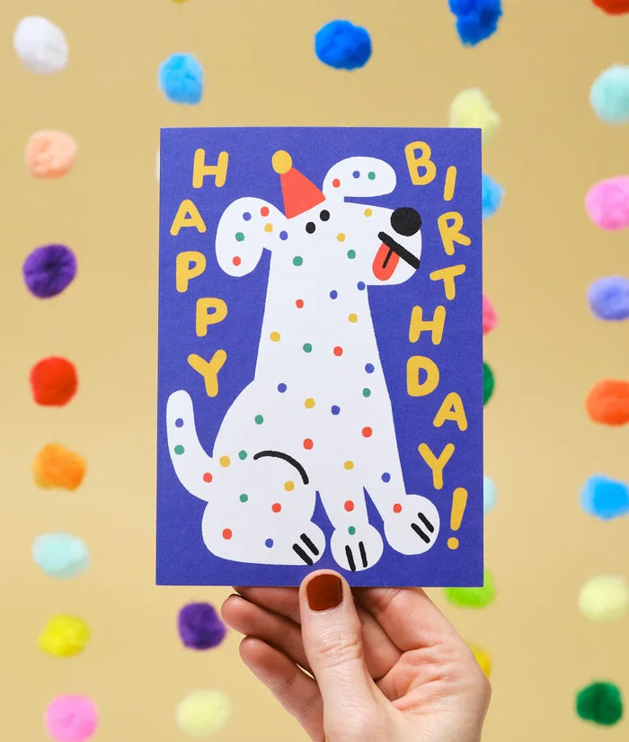 Birthday Card (Spotty Dog)