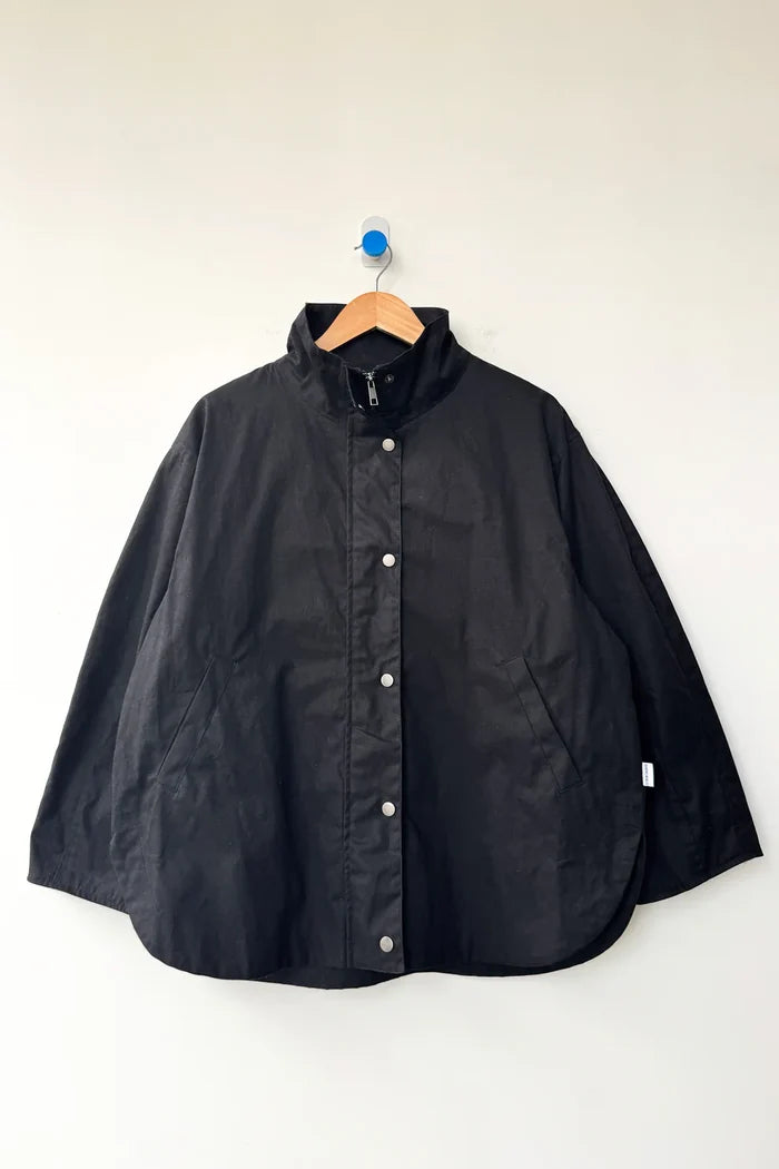 Blair Waxed Cotton Jacket (Black)