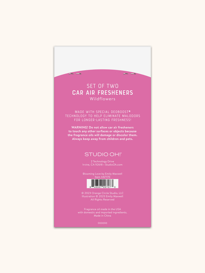 Blooming Love Car Air Freshener