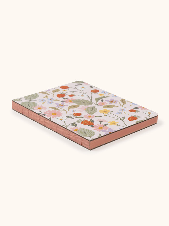 Blossoming Berries Medium Coptic-Bound Journal