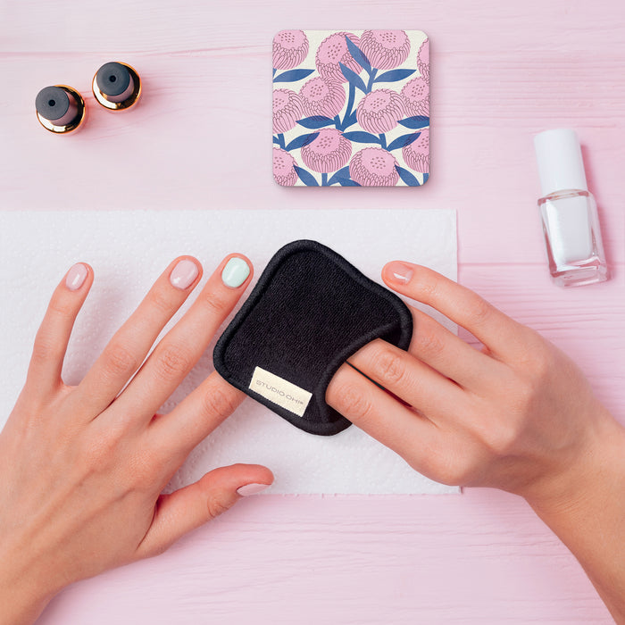 Blushing Dahlias Reusable Nail Polish Remover Kit
