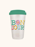 Bonjour Glass Coffee Tumbler