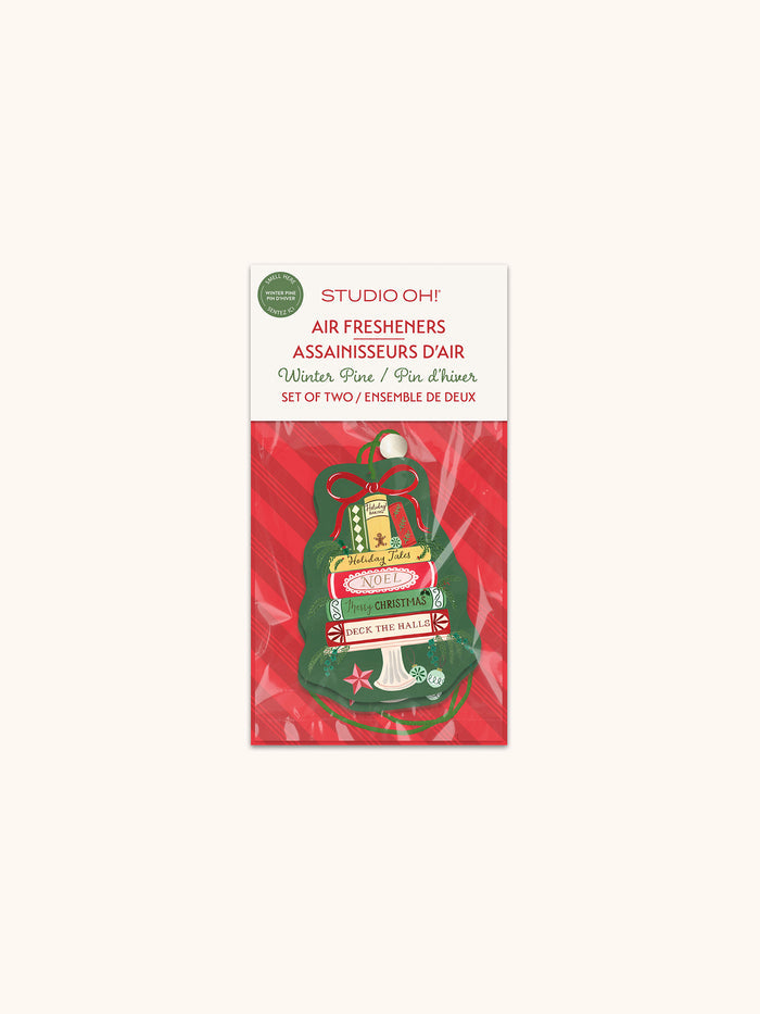 Bookish Christmas Air Fresheners