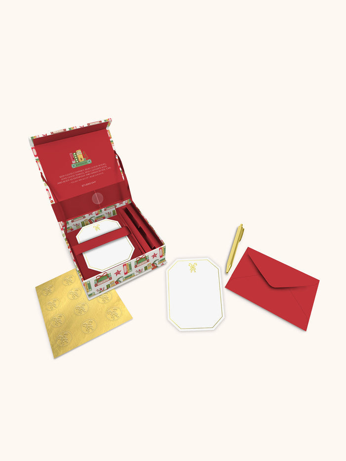 Bookish Christmas Luxury Stationery Set