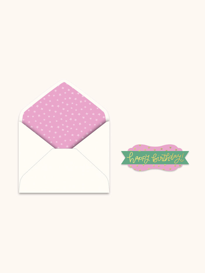 Born to Sparkle Deluxe Greeting Card