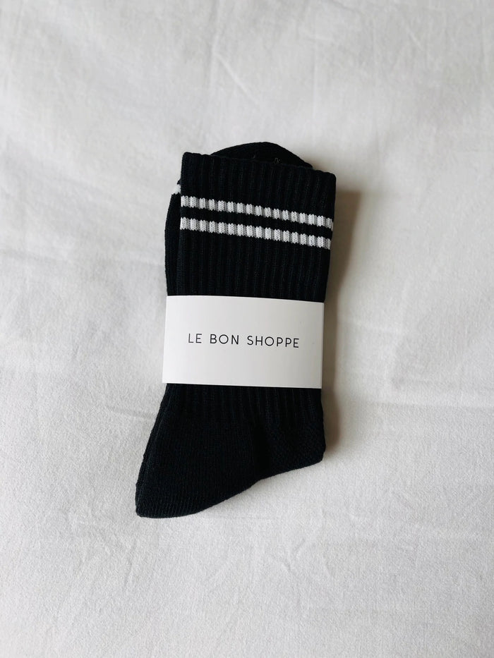 Boyfriend Socks (Noir)