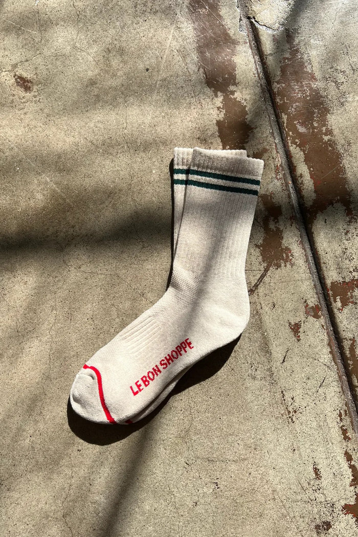 Boyfriend Socks (Oatmeal)