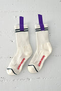 Boyfriend Socks (Parchment)