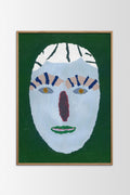 Bright Hair Portrait Poster