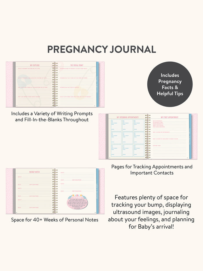 Bump For Joy Guided Journal (Pink)