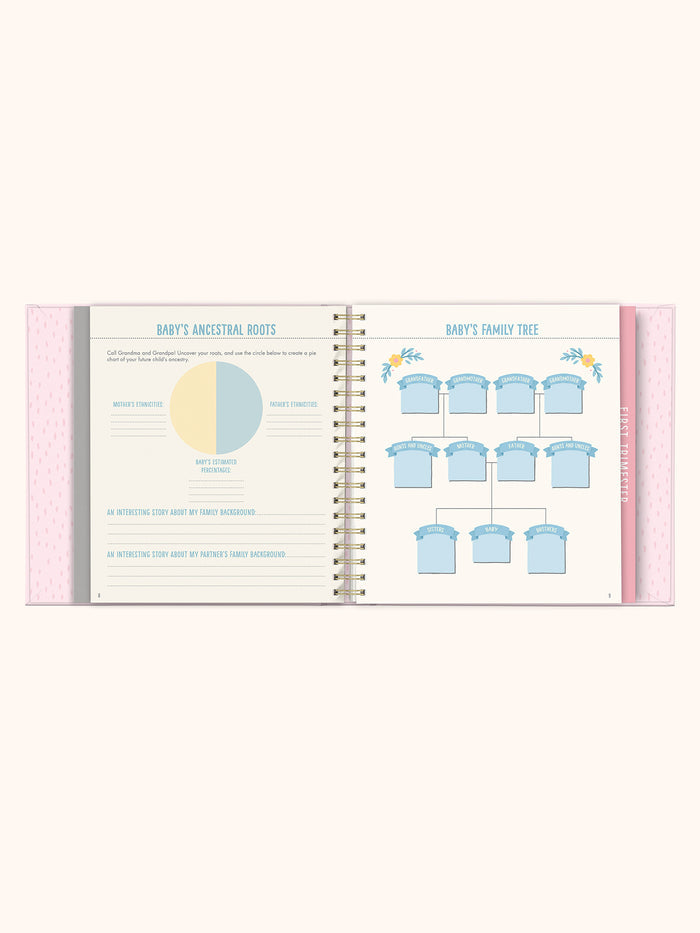 Bump For Joy Guided Journal (Pink)