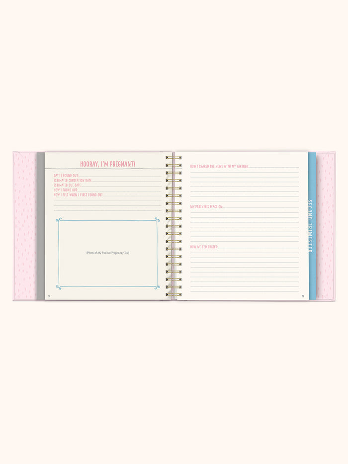 Bump For Joy Guided Journal (Pink)
