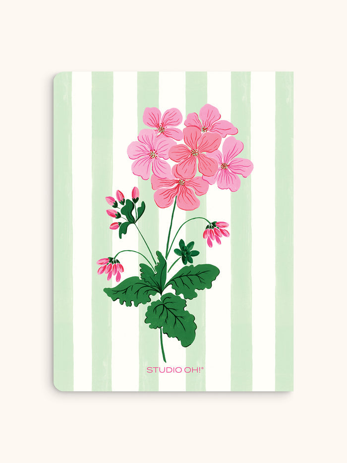 Cabana Blooms Medium Coptic-Bound Journal
