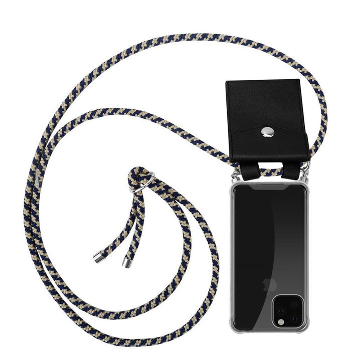 Dunkelblau gelb / iPhone 11 PRO MAX