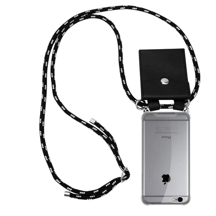 Schwarz silber / iPhone 6 / 6S